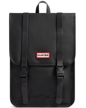 HUNTER Crovie Buckle-Fastening Backpack - Black
