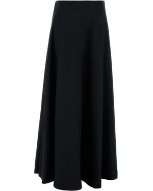 Balenciaga Gonna Lunga A Vita Bassa - Nero