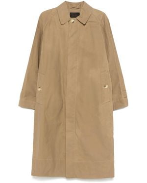 Simone Rocha Cotton Trench Coat - Natural