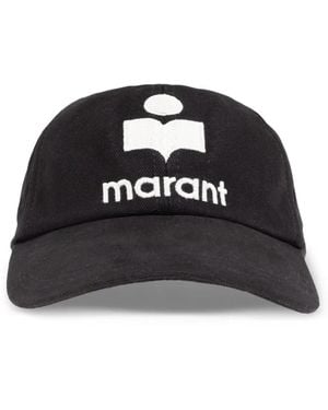 Isabel Marant Baseballkappe aus Baumwolle - Schwarz
