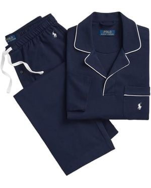 Polo Ralph Lauren Cotton Pyjama Set - Blue