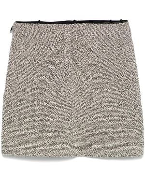 Nanushka Sammy Mini Skirt - Grey