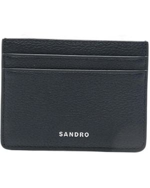 Sandro Leather Wallet - Black