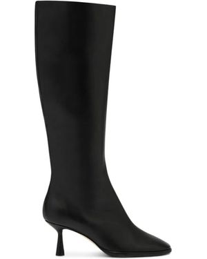 Aeyde Catherine Leather Boots - Black