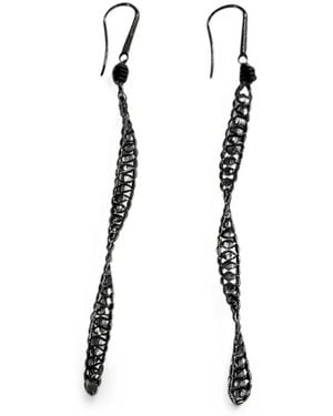 Brunello Cucinelli Monili Drop Earrings - Black