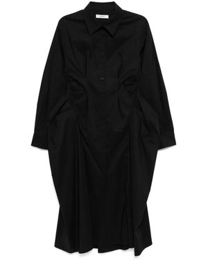 BESFXXK Blousejurk Met Vlakken - Zwart