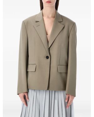 Low Classic Tailored Jacket - Natural