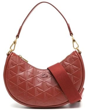 Lacoste Maheki Half Moon Umhängetasche - Rot