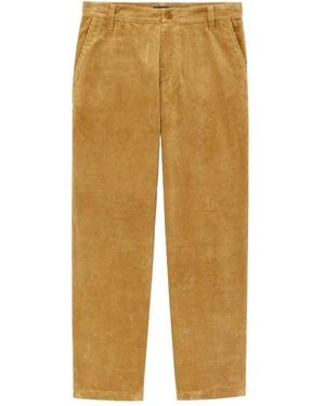 A.P.C. Corduroy Straight-Leg Trousers - Natural