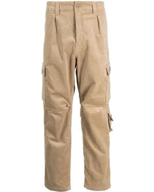 A Bathing Ape Corduroy Cotton Blend Cargo Pants - Natural