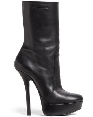 DSquared² レザーブーツ - ブラック