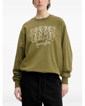 INBETWEENERS Familia Graphic Sweatshirt - Green