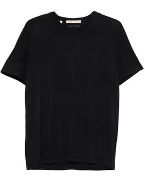 Maurizio Baldassari T-Shirt En Laine Vierge - Noir