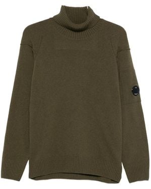 C.P. Company Pullover mit Rollkragen - Grün