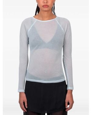 Paloma Wool Hiro Long-Sleeve Top - Gray