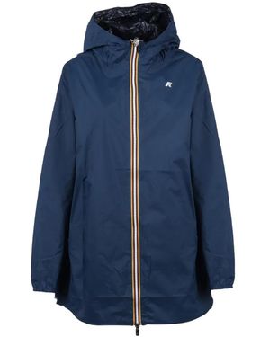 K-Way Sophie Plus Hooded Jacket - Blue