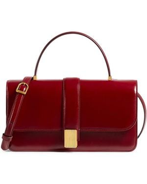 KHAITE Blake Top-Handle Shoulder Bag - Red