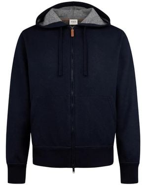 Tod's Zip-Fastening Hoodie - Blue