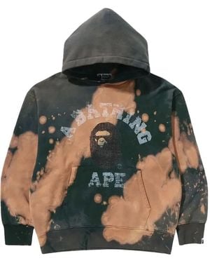 A Bathing Ape Hoodie Tie Dye College - Neutre