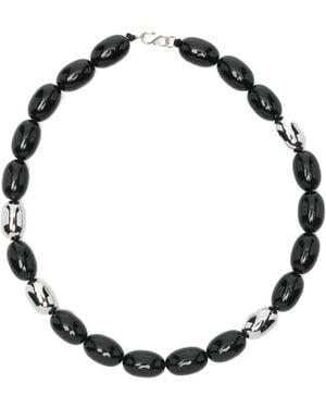 Heaven Mayhem Collana Clementine Con Perline - Nero
