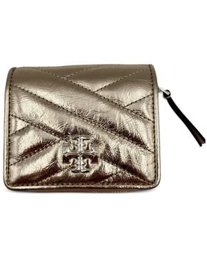Tory Burch Kira Chevron Wallet - Brown
