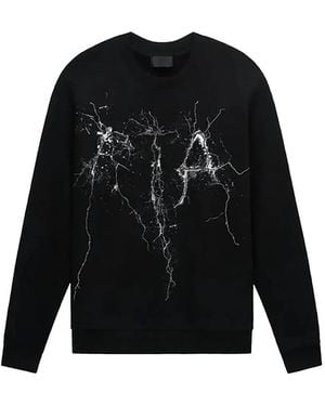 RTA Charles Logo-Print Sweatshirt - Black