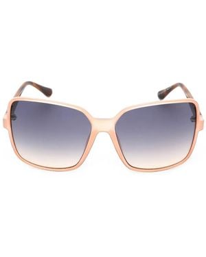 Guess Oversized Square-Frame Sunglasses - Orange