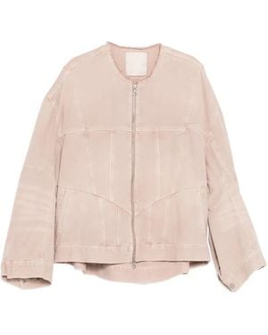 JNBY Cotton Denim Jacket - Pink