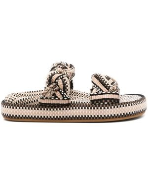 Amambaih 40Mm Daniela Sandals - White