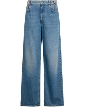 Liu Jo High-Rise Baggy Jeans - Blue