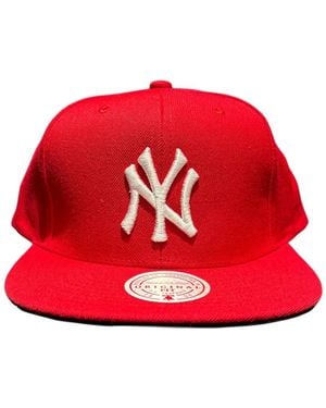 Mitchell & Ness New York Yankees Og Snapback Cap - Red
