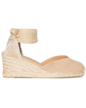 Castañer Chiara Wedge Espadrilles - Natural