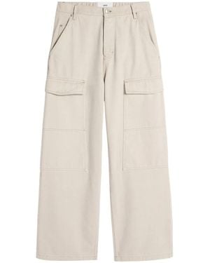 Ami Paris Worker Baggy Jeans - Natural