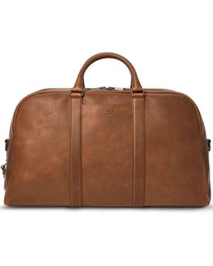 Shinola Runwell Leather Duffle Bag - Brown