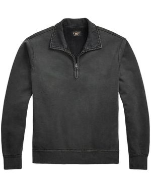 RRL Sudadera con cremallera - Gris