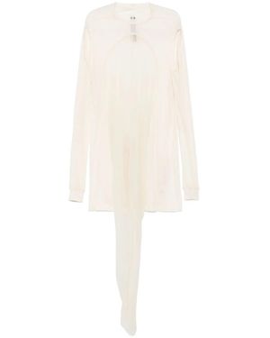 Rick Owens Drain Tシャツ - ホワイト
