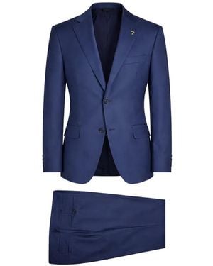 Tombolini Single-Breasted Classic Suit - Blue