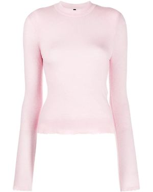 Unravel Project Destroyed Detail Jumper - Pink