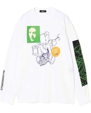 Undercover Camiseta Con Estampado Gráfico - Blanco