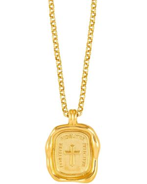 Dower & Hall Success Talisman Necklace - Metallic