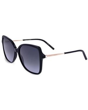Carolina Herrera Square-Frame Sunglasses - Blue