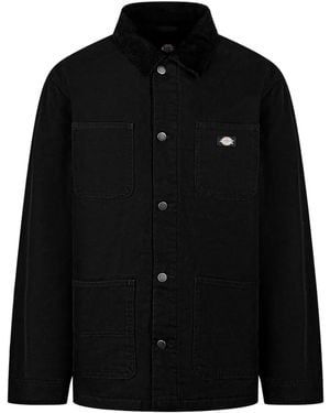 Dickies Corduroy Shirt Jacket - Black