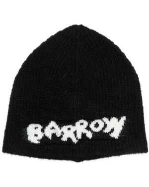 Barrow Logo-Embroidered Pull-On Beanie - Black