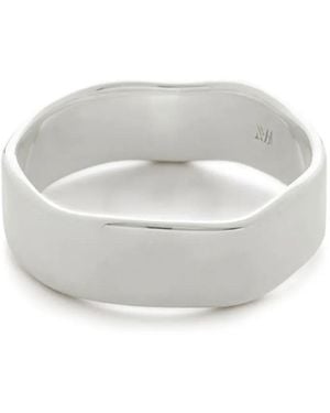 Monica Vinader Bague Siren Muse - Blanc