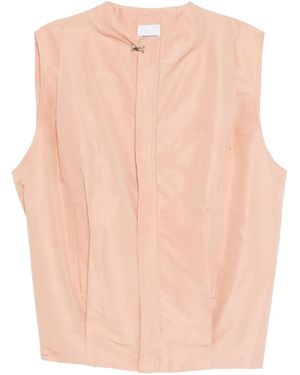 Adererror Zip-Up Vest Jacket - Pink