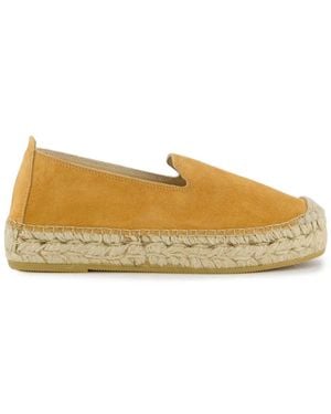 Atelier Verdi Carmen Suede Espadrilles - Natural