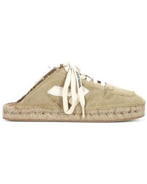 Off-White c/o Virgil Abloh Espadrilles À Lacets Et Bords Francs - White