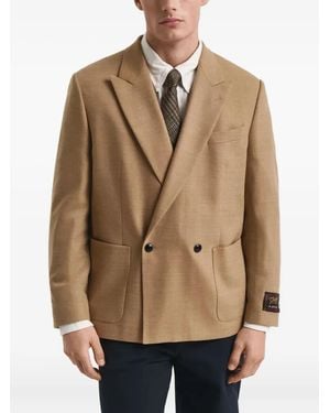 Mulberry Double-Breasted Dinner Jacket - Natural