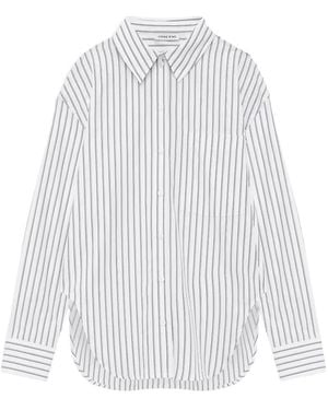 Anine Bing Scott Shirt - White