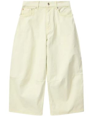 Paul Smith Pale Denim Barrel-Leg Jeans - White